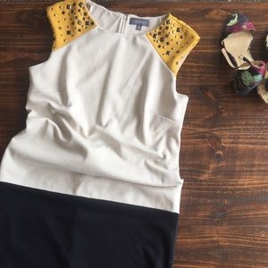Contemporary Color Block Dress
